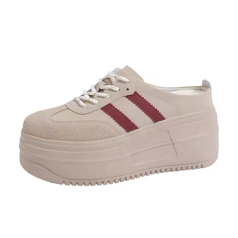 Damen Plateau-Sneaker mit sportlichem Design und optimaler Dämpfung Heidi Mode - Image 5