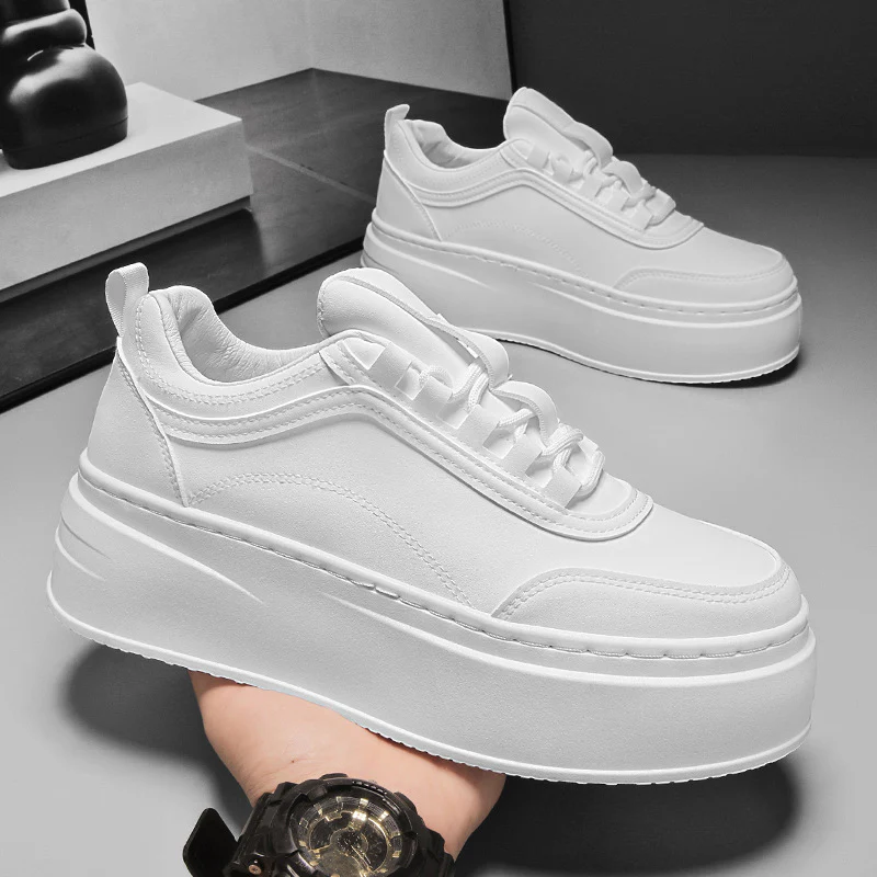 Damen Plateau-Sneaker mit trendigem Design und dämpfender Sohle Heidi Mode - Image 7