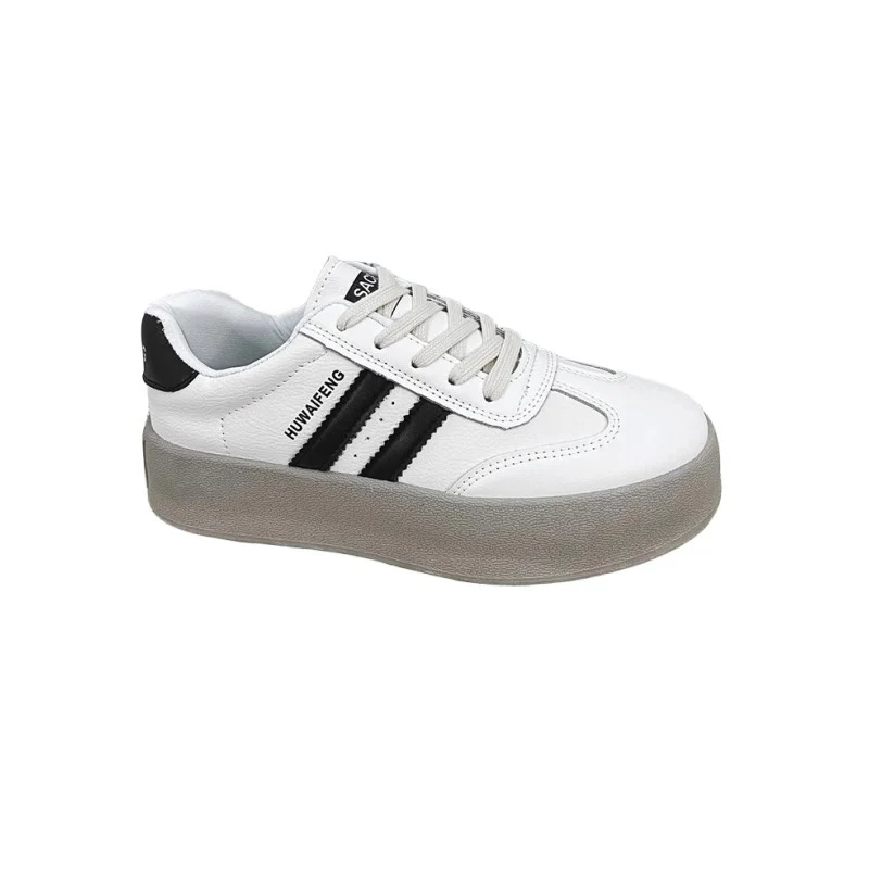Damen Plateau Sneakers mit elegantem Design und rutschfester Sohle Heidi Mode - Image 5