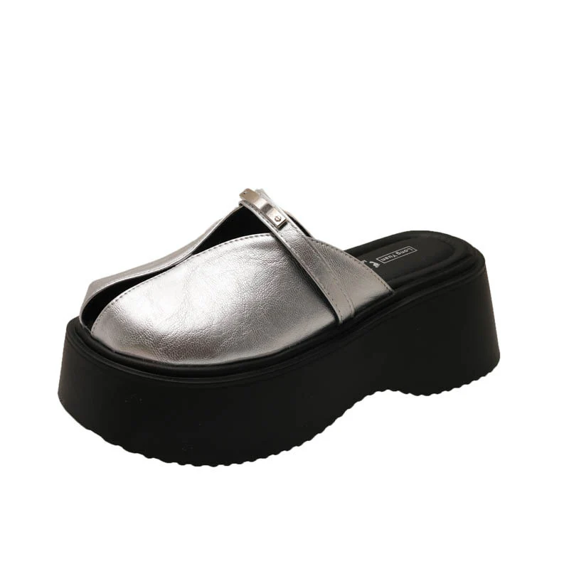 Damen Plateausandalen mit elegantem Riemendesign Heidi Mode - Image 5