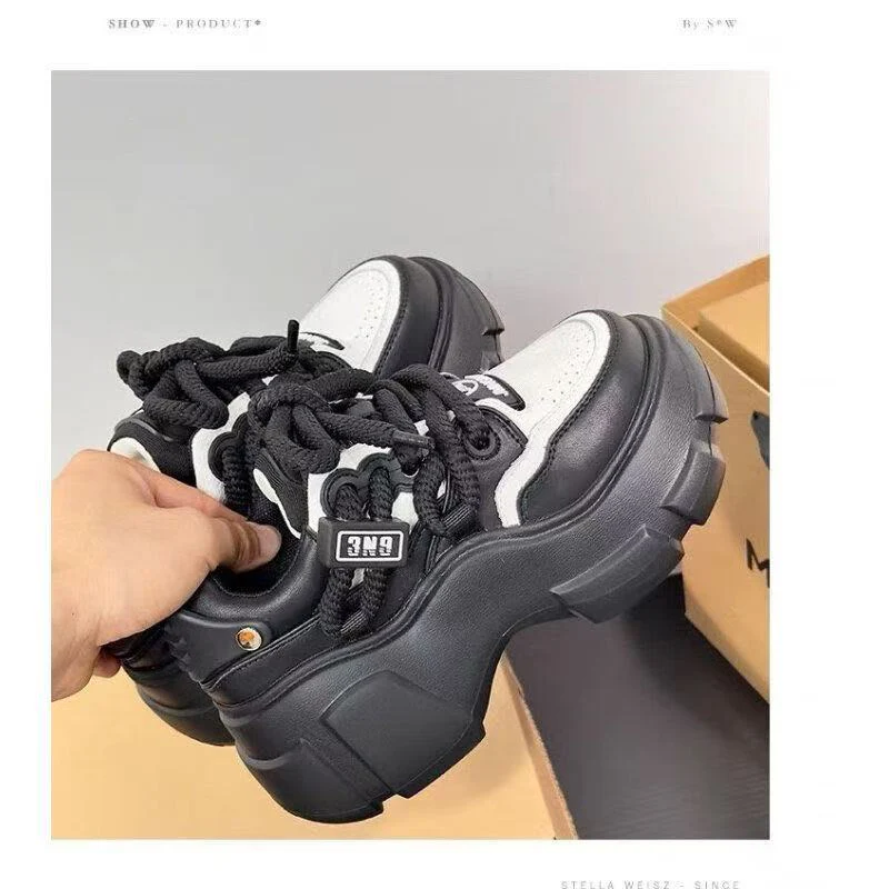 Damen Plateausneaker mit innovativem Sohlenprofil und stylischem Design Heidi Mode - Image 3