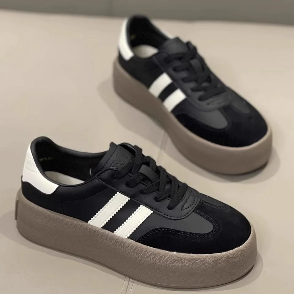 Damen Plateausneaker mit robustem Sohlenprofil und komfortablem Obermaterial Heidi Mode - Image 6