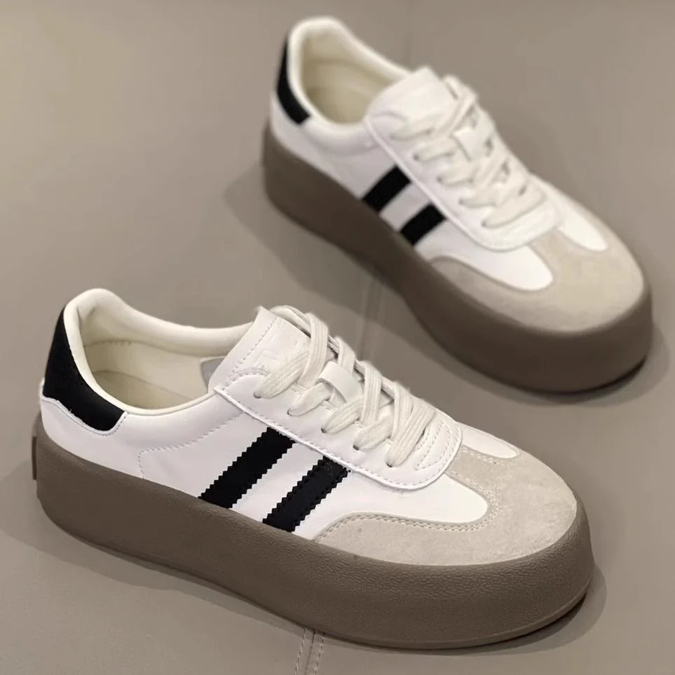 Damen Plateausneaker mit robustem Sohlenprofil und komfortablem Obermaterial Heidi Mode - Image 7