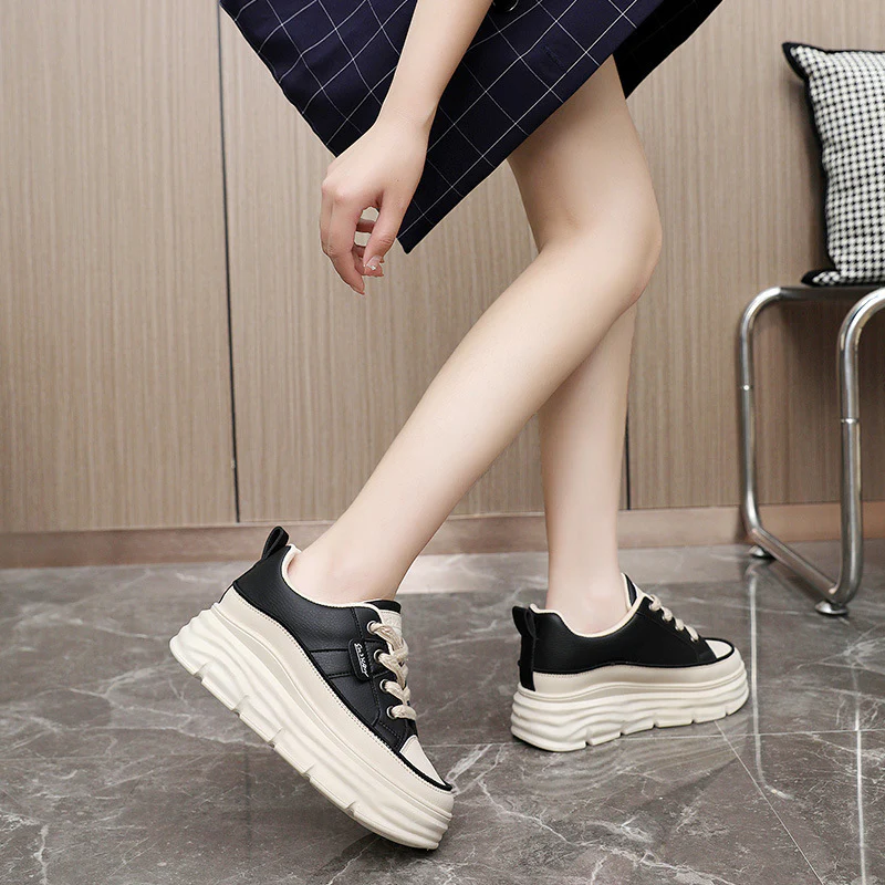 Damen Plateausneaker mit trendigem Design und innovativem Dämpfungssystem Heidi Mode - Image 3