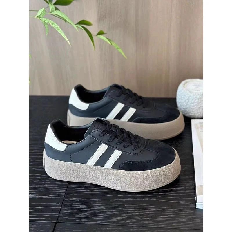 Damen Platform Sneakers mit modischem Design und dicker Sohle Heidi Mode - Image 6