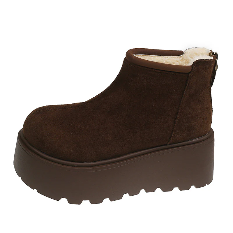 Damen Platform-Stiefelette mit kuscheligem Innenfutter Heidi Mode - Image 6
