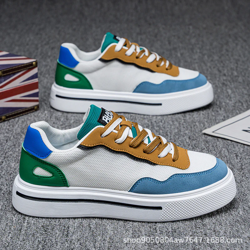 Damen Plattform-Sneaker mit atmungsaktiver Obermaterialstruktur und dämpfendem Sohlenprofil Heidi Mode - Image 6