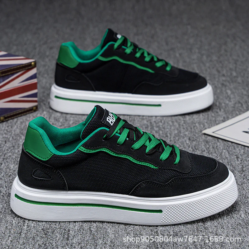 Damen Plattform-Sneaker mit atmungsaktiver Obermaterialstruktur und dämpfendem Sohlenprofil Heidi Mode - Image 7