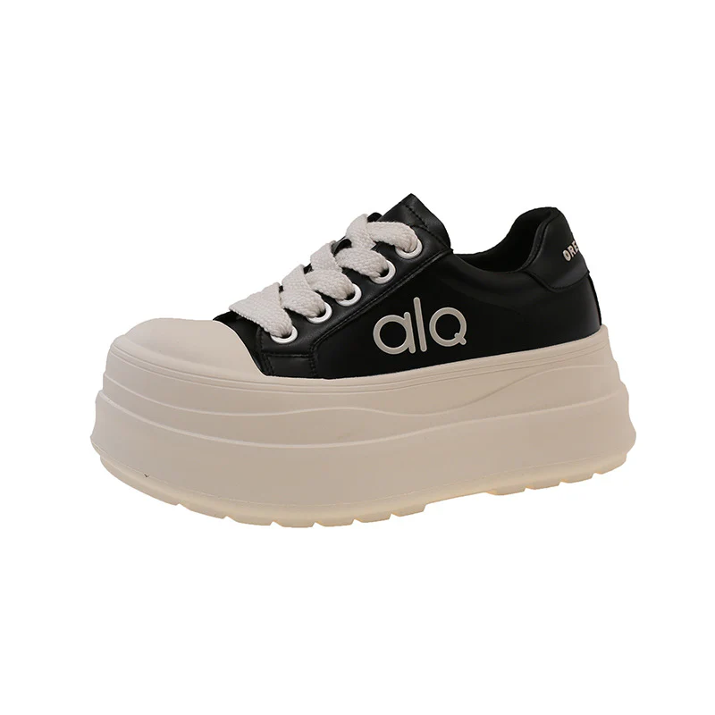 Damen Plattform Sneaker mit großzügiger Sohle und atmungsaktivem Obermaterial Heidi Mode - Image 5