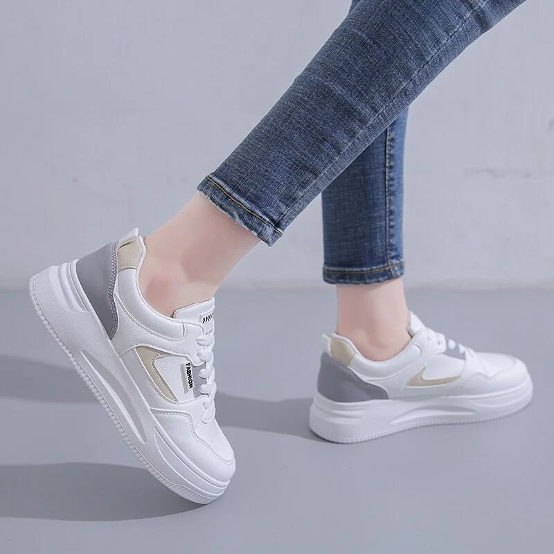 Damen Plattform-Sneaker mit innovativem Dämpfungssystem und modernem Design Heidi Mode - Image 3