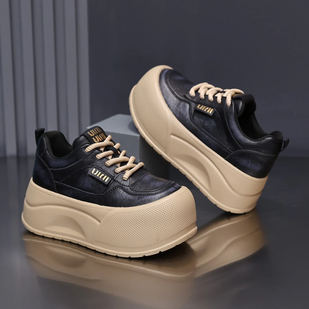 Damen Plattform-Sneaker mit innovativer Sohlentechnologie Heidi Mode