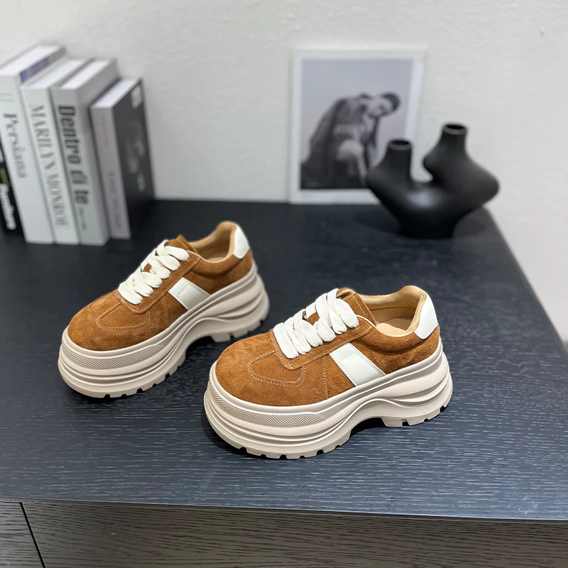 Damen Plattform-Sneaker mit komfortablem Fußbett und modischem Design Heidi Mode - Image 2