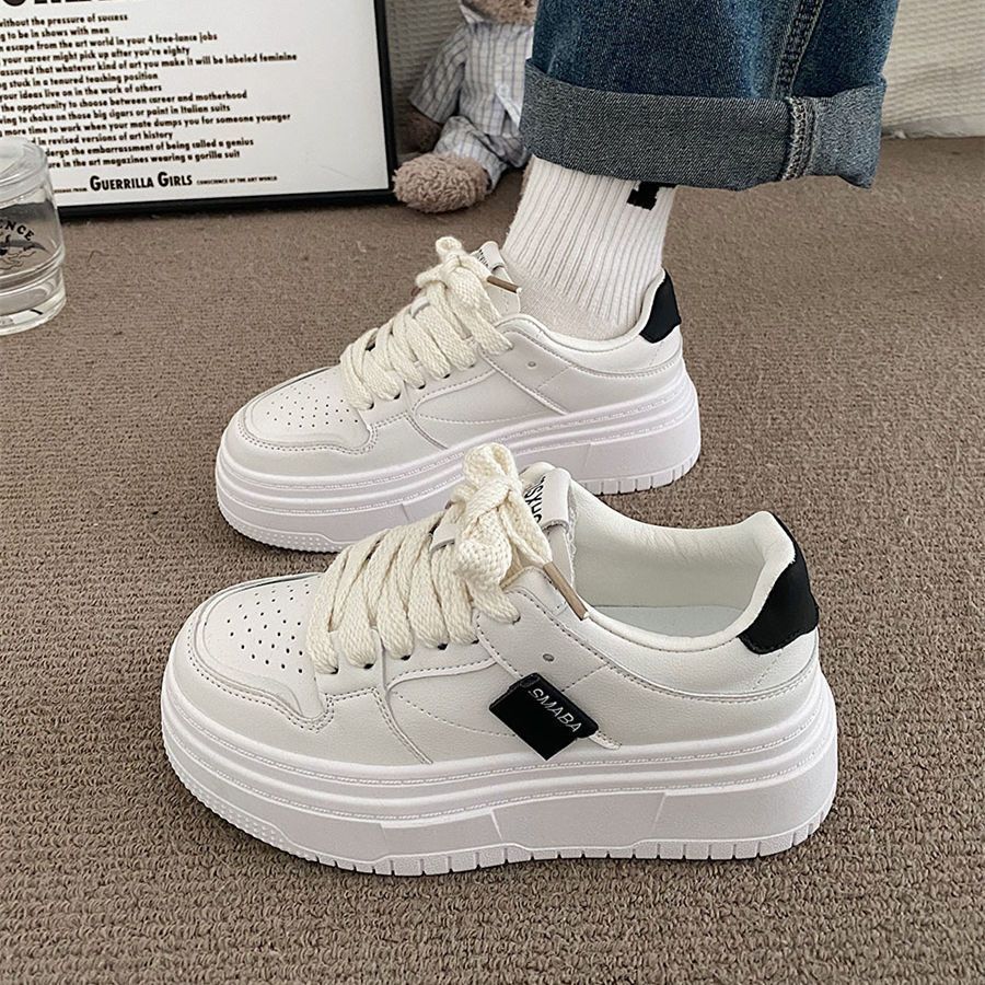 Damen Plattform-Sneaker mit modischem Design und bequemer Dämpfung Heidi Mode - Image 3