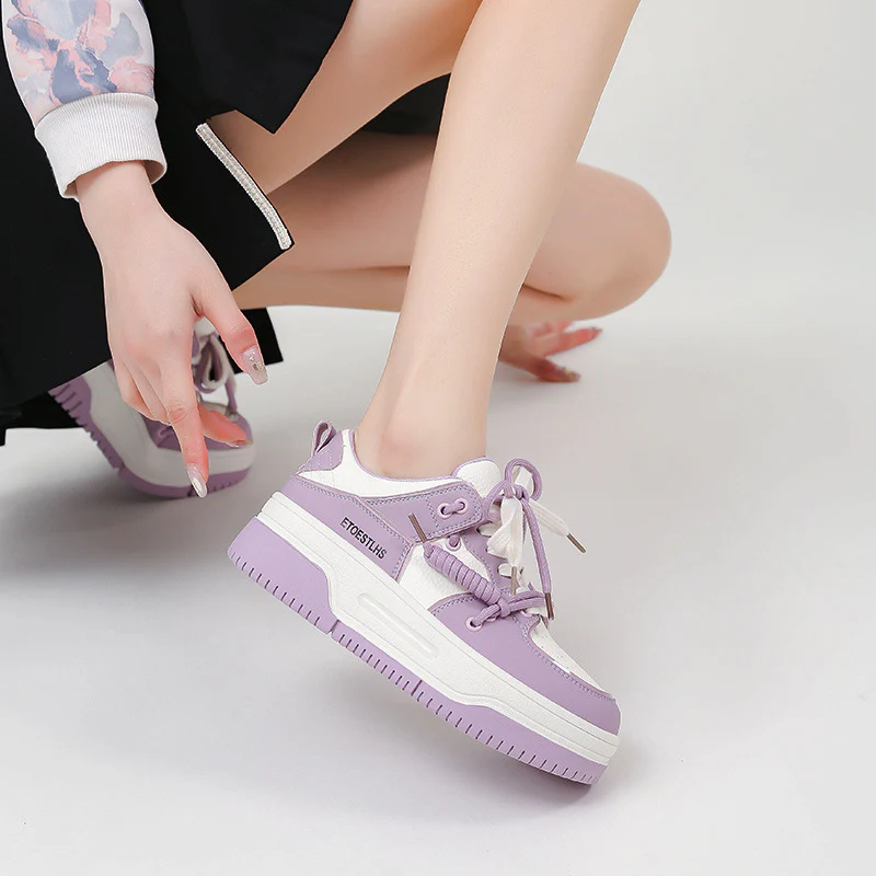 Damen Plattform-Sneaker mit modischem Design und komfortabler Profilsohle Heidi Mode - Image 3