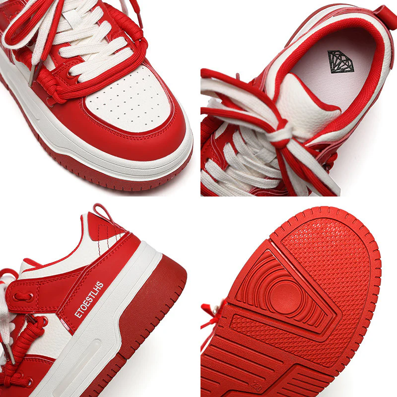 Damen Plattform-Sneaker mit modischem Design und komfortabler Profilsohle Heidi Mode - Image 4