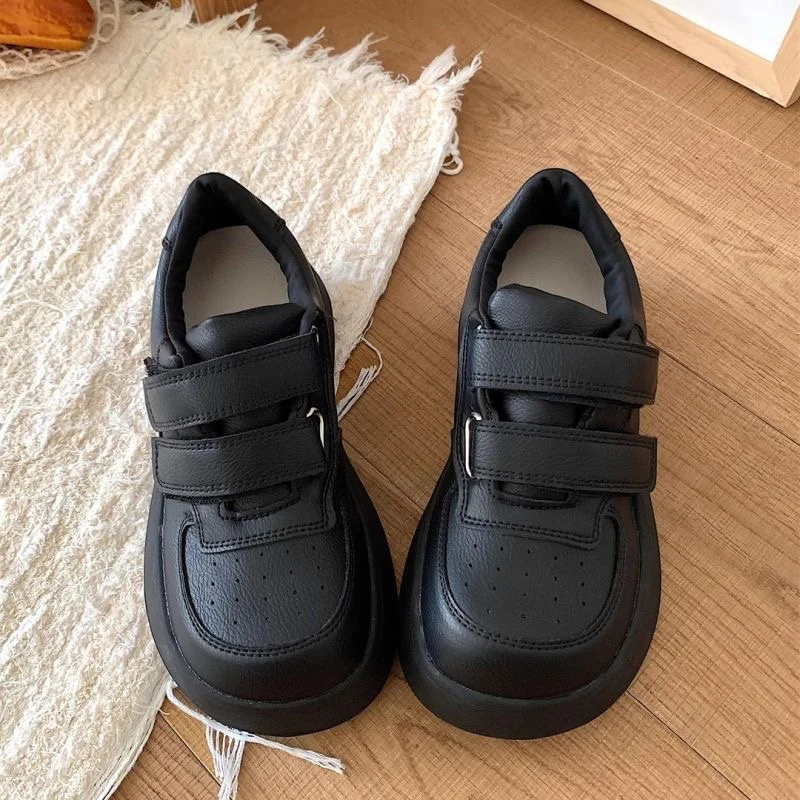 Damen Plattform-Sneaker mit verstellbaren Klettverschlüssen und sportlichem Design Heidi Mode - Image 4