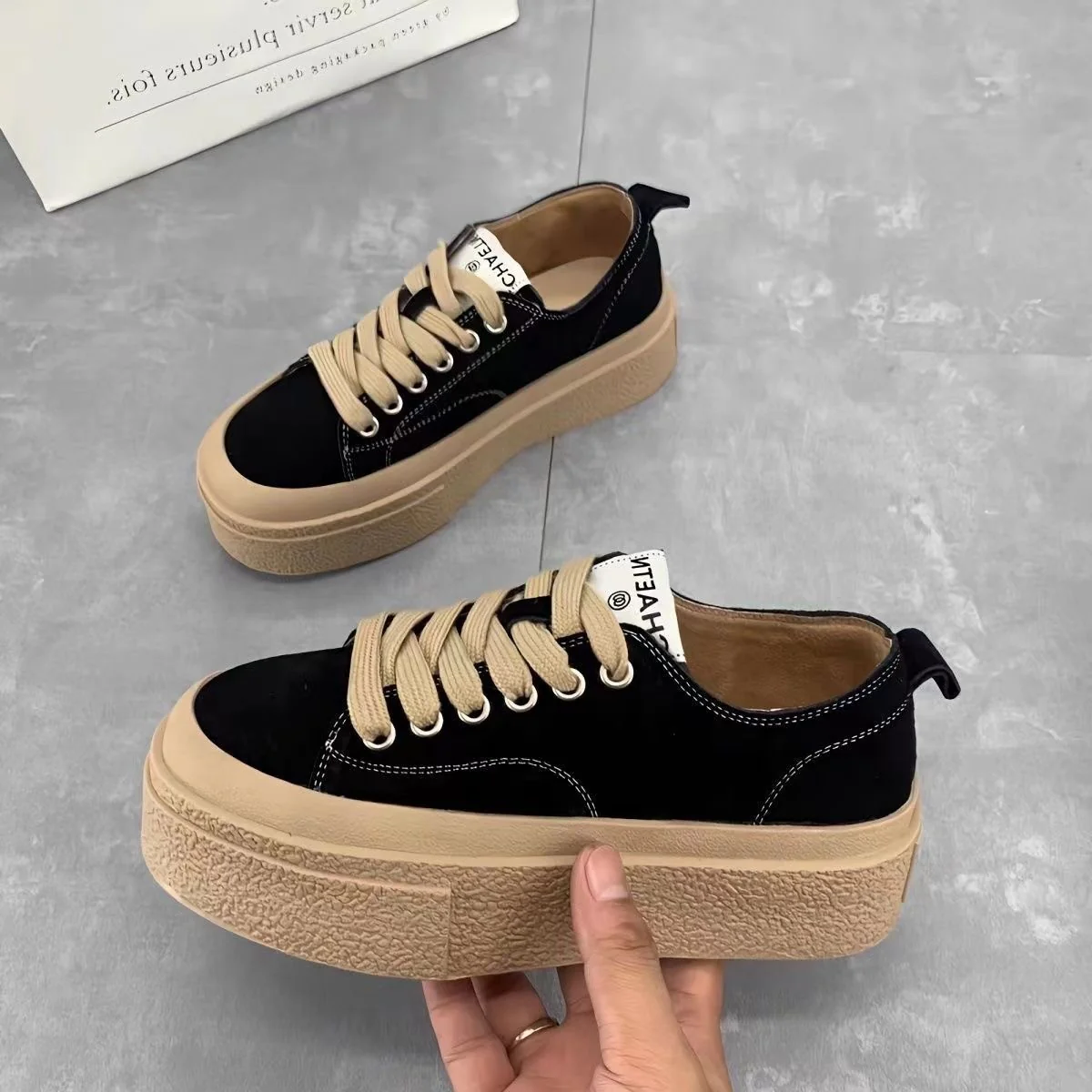 Damen Plattform Sneakers Heidi Mode - Image 6