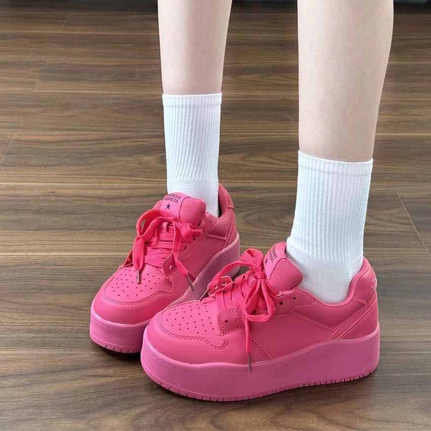 Damen Plattform Sneakers Heidi Mode - Image 4