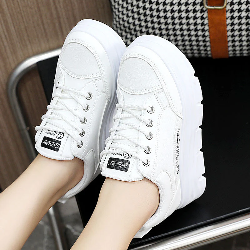 Damen Plattform Sneakers mit ergonomischer Dämpfung und stylishem Design Heidi Mode - Image 4
