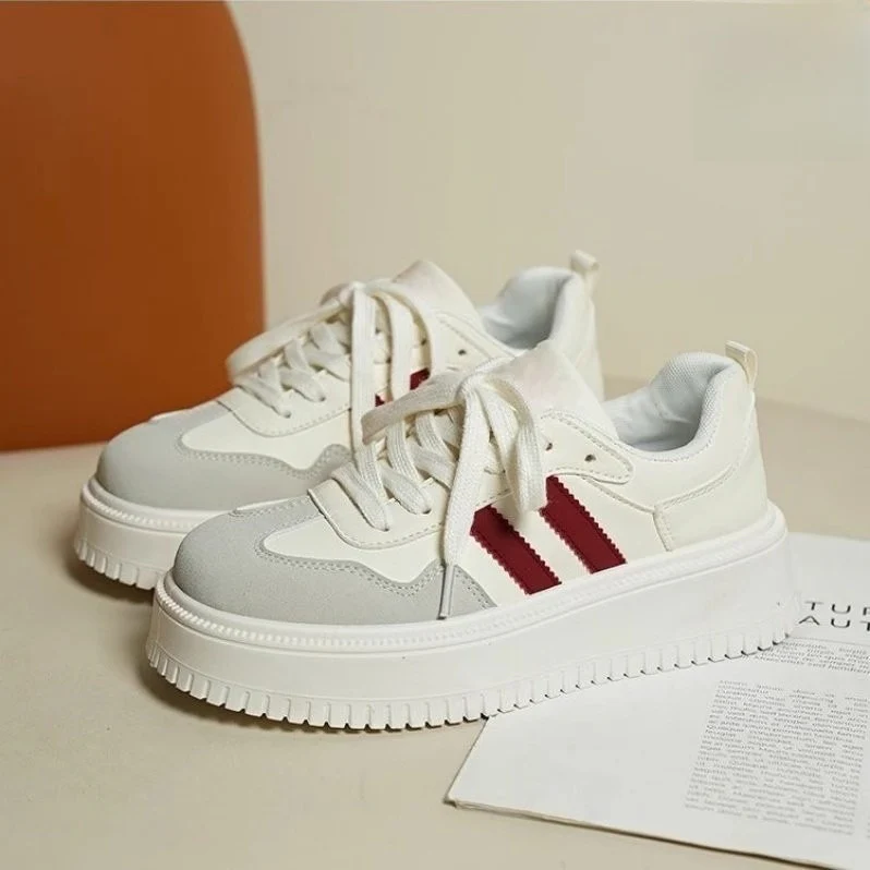 Damen Plattform Sneakers mit ergonomischer Dämpfung und trendigem Design Heidi Mode - Image 2