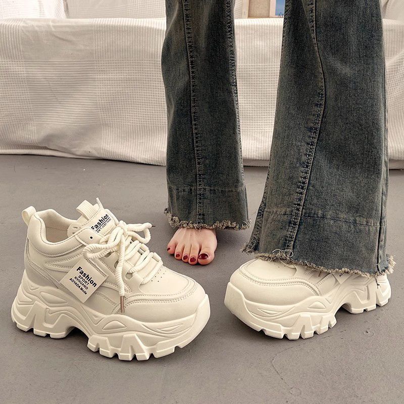 Damen Plattform Sneakers mit modischem Design und bequemer Dämpfung Heidi Mode - Image 3