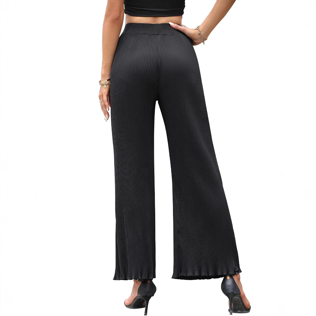 Damen Plisseehose mit elegantem Schnitt und hohem Bund Heidi Mode - Image 5