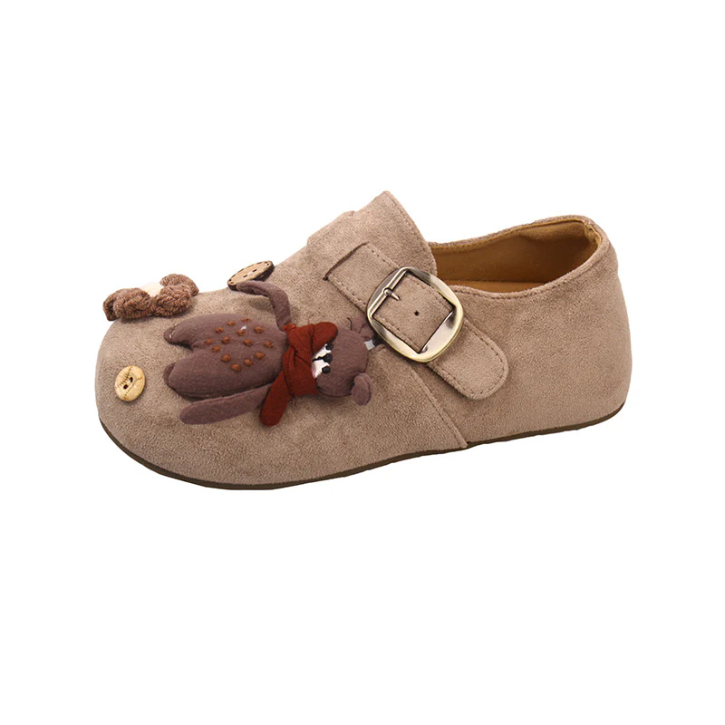 Damen Plüschige Clogs mit verspieltem Tierdesign Heidi Mode - Image 7