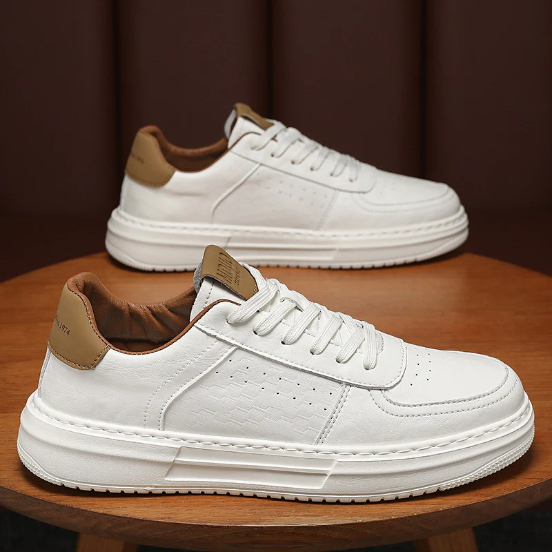 Damen Premium Sneaker aus hochwertigem Leder Heidi Mode