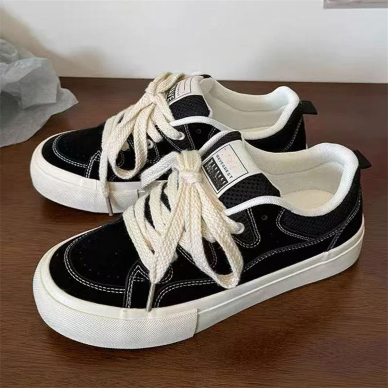 Damen Retro-Lifestyle-Sneaker mit atmungsaktivem Obermaterial und dämpfender Sohle Heidi Mode - Image 6