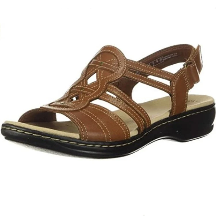 Damen Riemchen-Sandalen mit Komfortsohle und Verstellbarem Riemen Heidi-Mode - Image 10