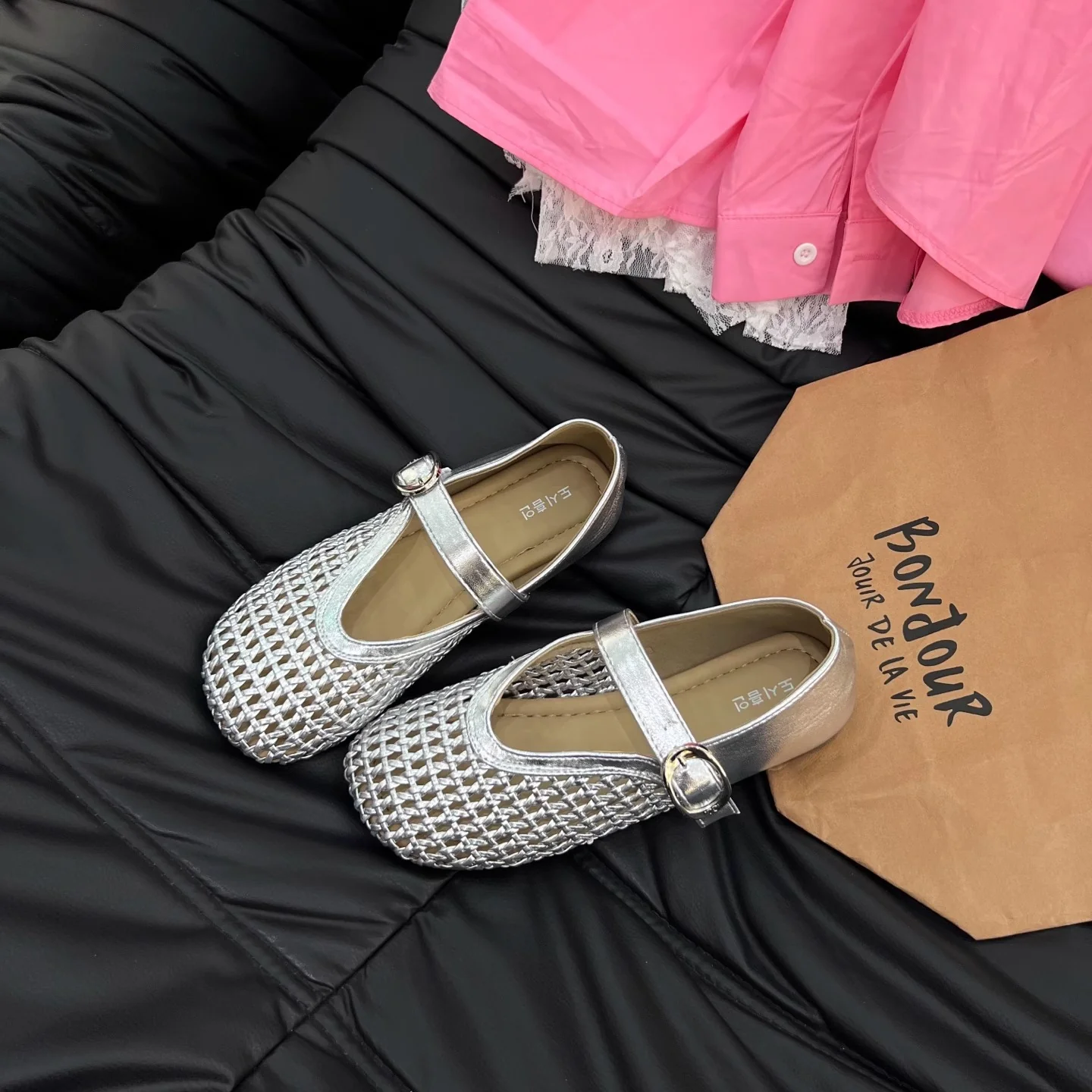 Damen Riemchenpumps mit luftigem Netzdesign und elegantem Riemen Heidi Mode - Image 3