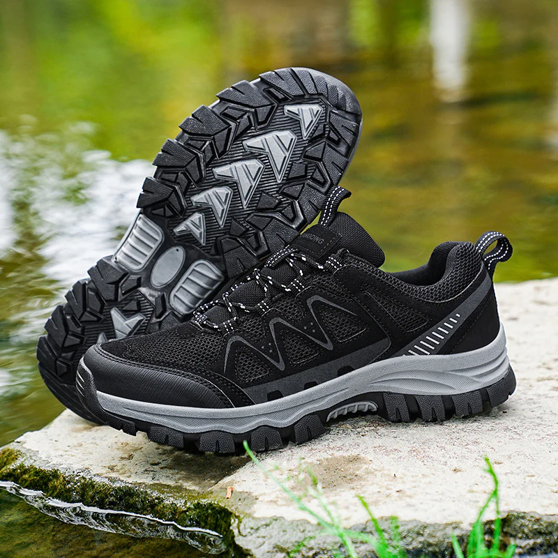 Damen Robust verarbeitete Outdoor-Schuhe mit rutschfester Sohle und atmungsaktivem Obermaterial Heidi Mode - Image 2