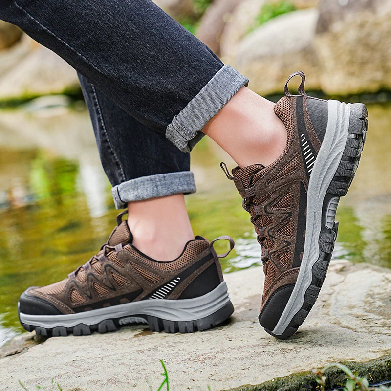 Damen Robust verarbeitete Outdoor-Schuhe mit rutschfester Sohle und atmungsaktivem Obermaterial Heidi Mode - Image 4