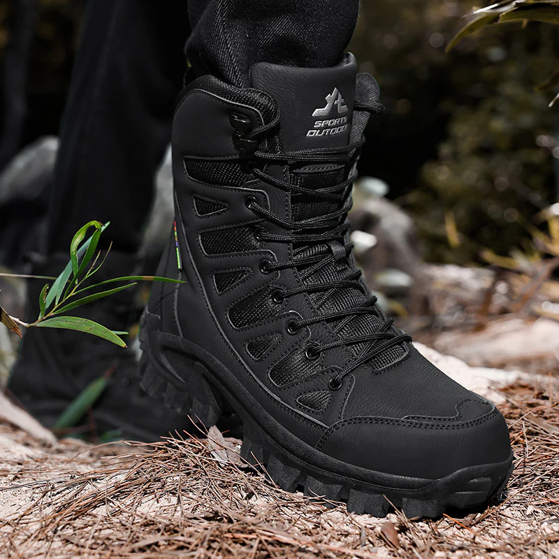 Damen Robuste Outdoor-Wanderstiefel mit rutschfester Sohle und isolierendem Innenfutter Heidi Mode - Image 2