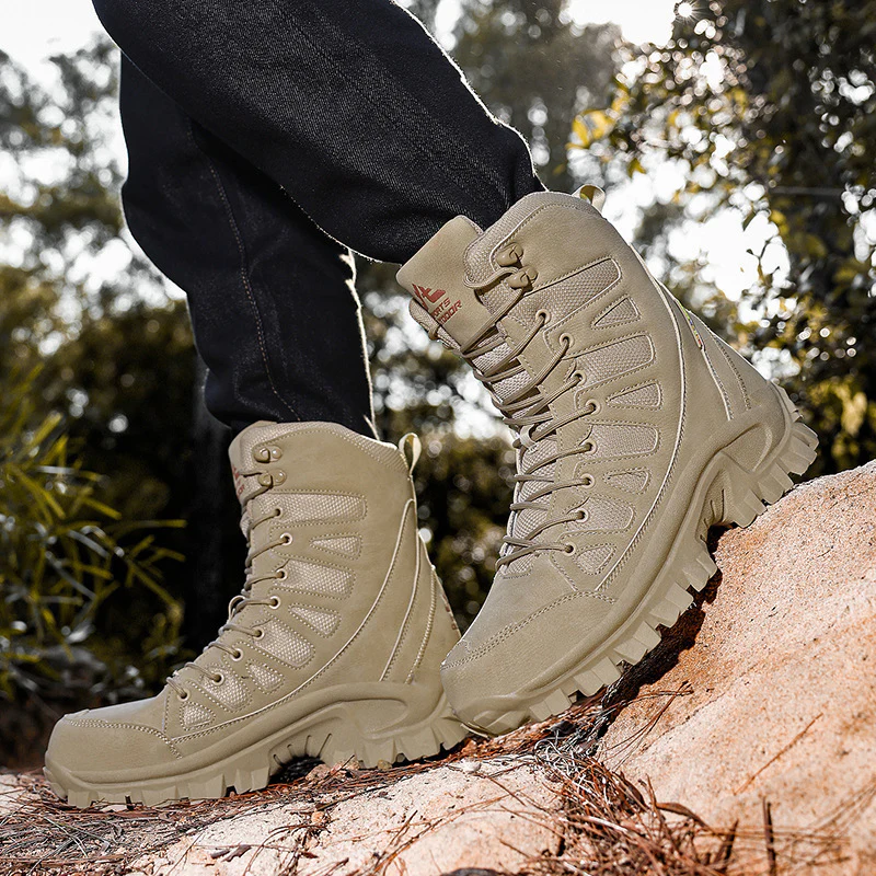 Damen Robuste Outdoor-Wanderstiefel mit rutschfester Sohle und isolierendem Innenfutter Heidi Mode - Image 3