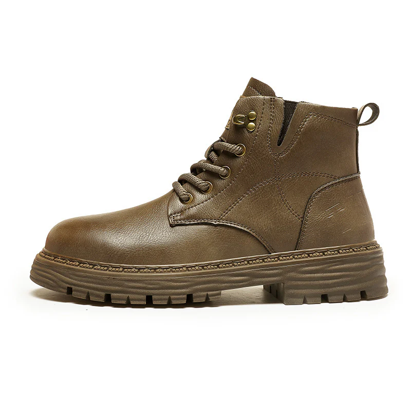 Damen robuste Schnürboots aus hochwertigem Kunstleder Heidi Mode - Image 6