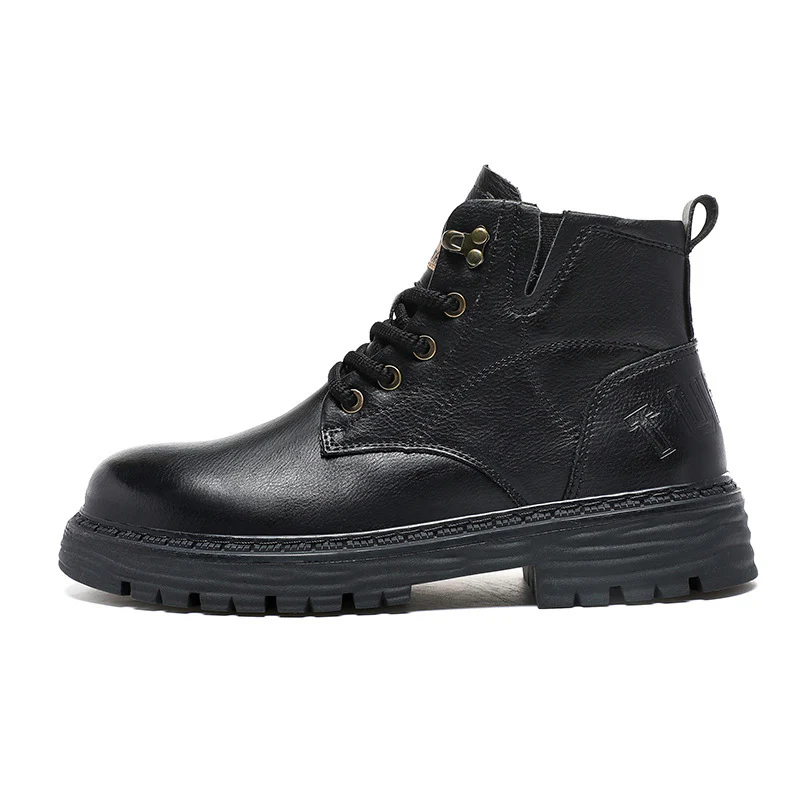 Damen robuste Schnürboots aus hochwertigem Kunstleder Heidi Mode - Image 7