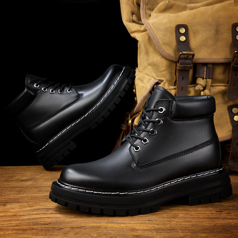 Damen robuste Schnürboots mit rutschfester Profilsohle und atmungsaktivem Obermaterial Heidi Mode - Image 7