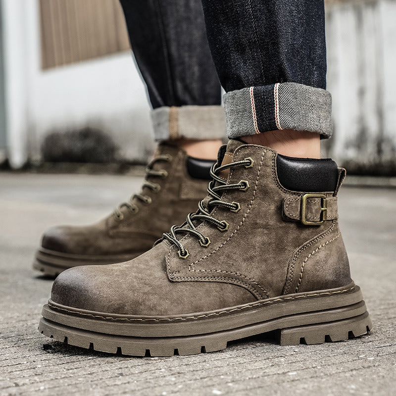 Damen Robuste Schnürboots mit rutschfester Profilsohle und hochwertigem Obermaterial Heidi Mode - Image 2