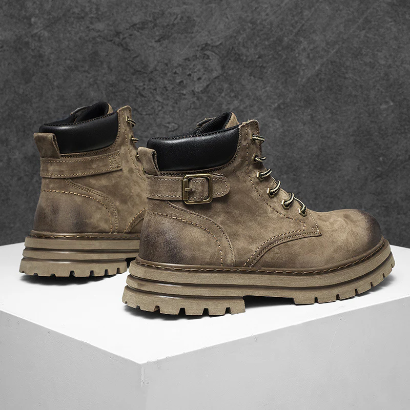 Damen Robuste Schnürboots mit rutschfester Profilsohle und hochwertigem Obermaterial Heidi Mode - Image 3