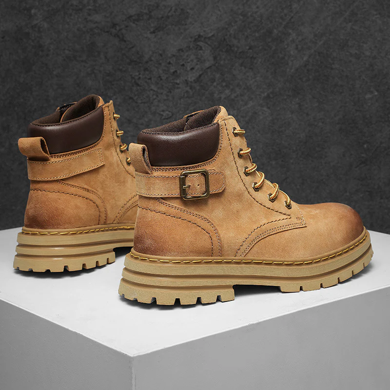 Damen Robuste Schnürboots mit rutschfester Profilsohle und hochwertigem Obermaterial Heidi Mode - Image 4