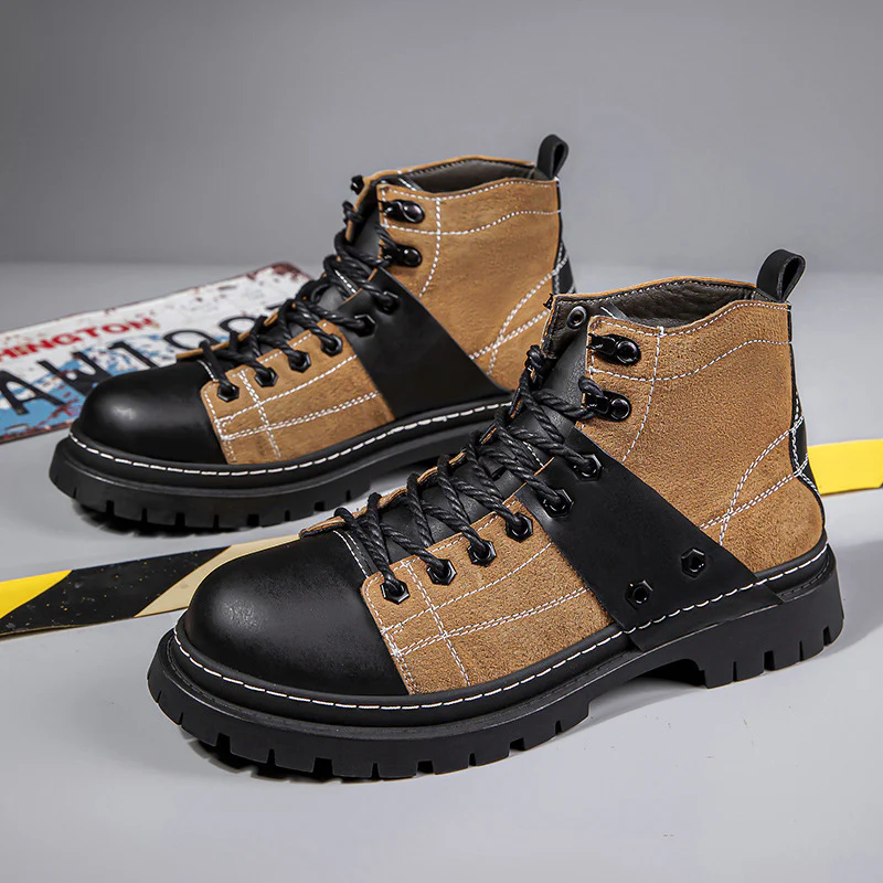 Damen Robuste Schnürboots mit strapazierfähigem Obermaterial für Outdoor-Aktivitäten Heidi Mode