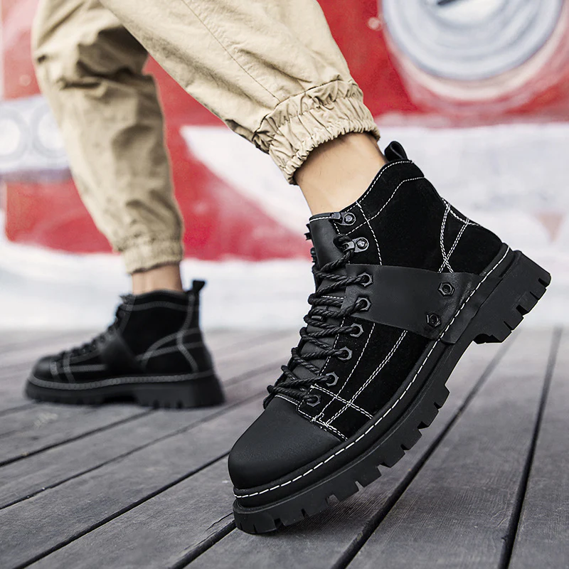 Damen Robuste Schnürboots mit strapazierfähigem Obermaterial für Outdoor-Aktivitäten Heidi Mode - Image 2