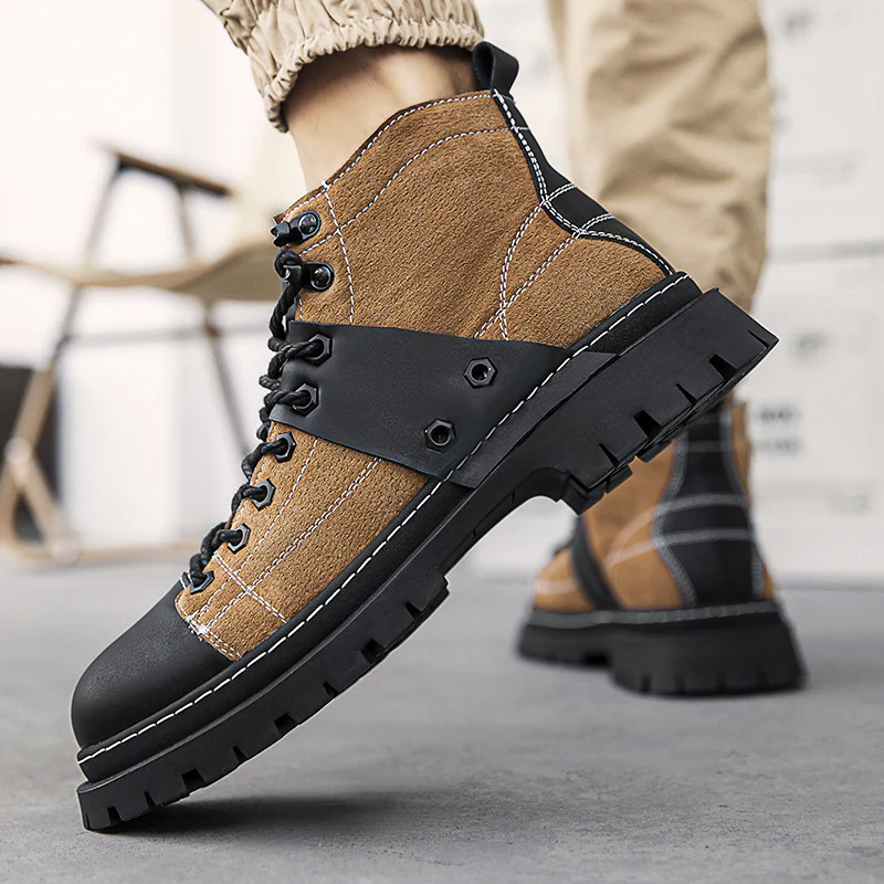 Damen Robuste Schnürboots mit strapazierfähigem Obermaterial für Outdoor-Aktivitäten Heidi Mode - Image 3