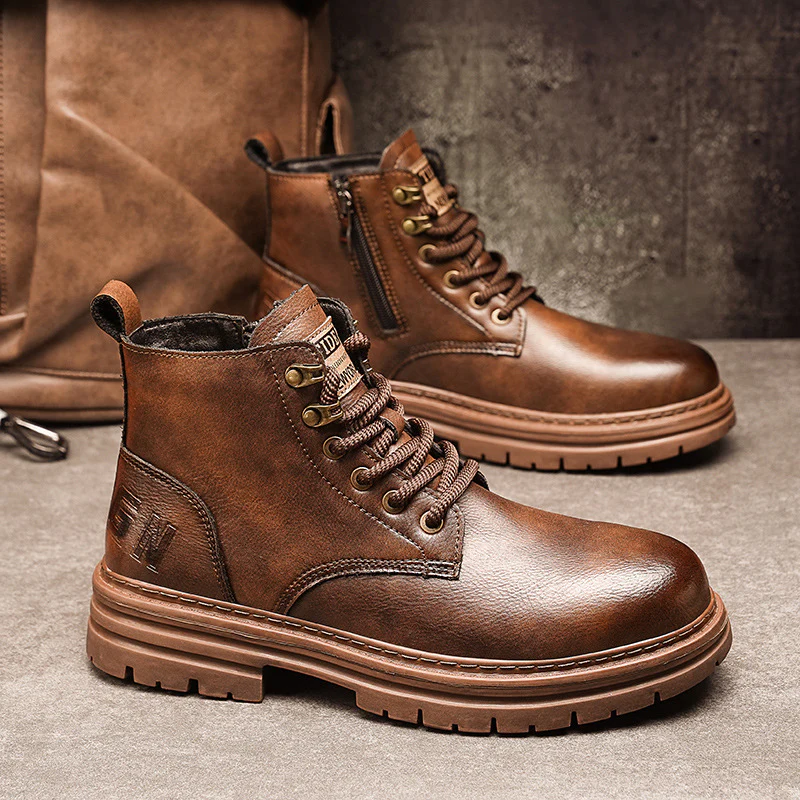 Damen robuste Schnürstiefel im urbanen Stil Heidi Mode - Image 2