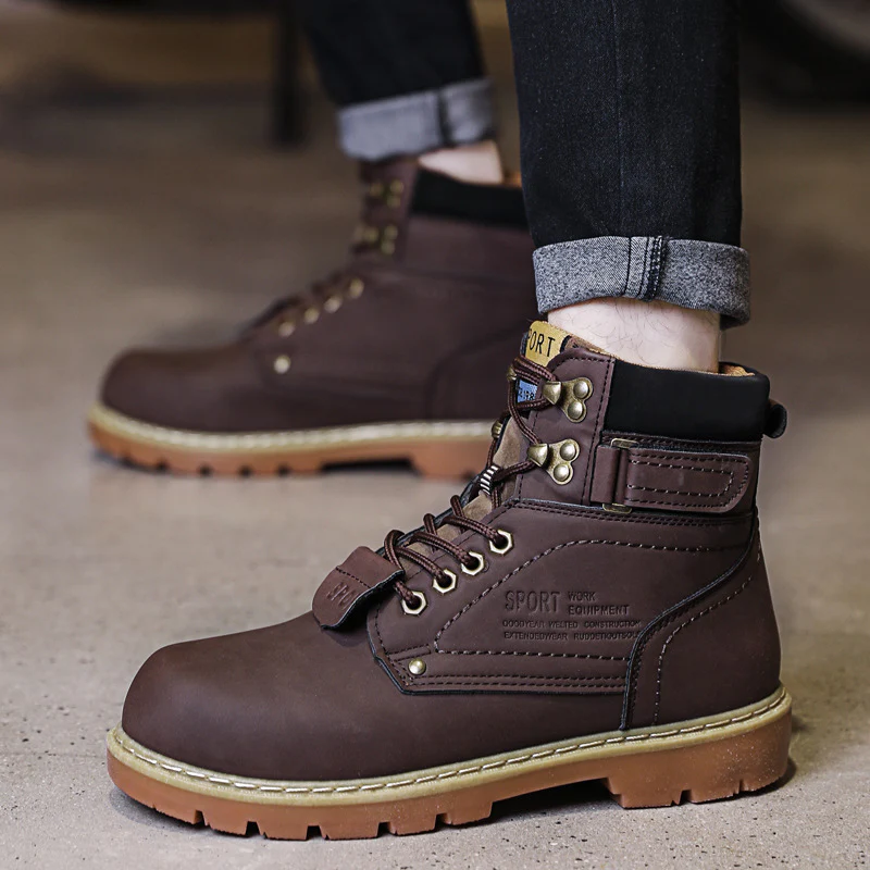 Damen robuste Schnürstiefel mit wasserdichtem Obermaterial Heidi Mode - Image 3
