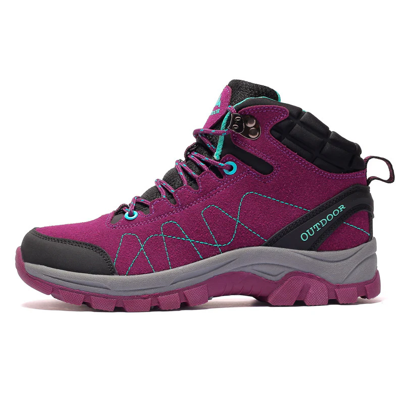 Damen robuste Wanderschuhe mit wasserdichtem Obermaterial und rutschfester Sohle Heidi Mode - Image 7