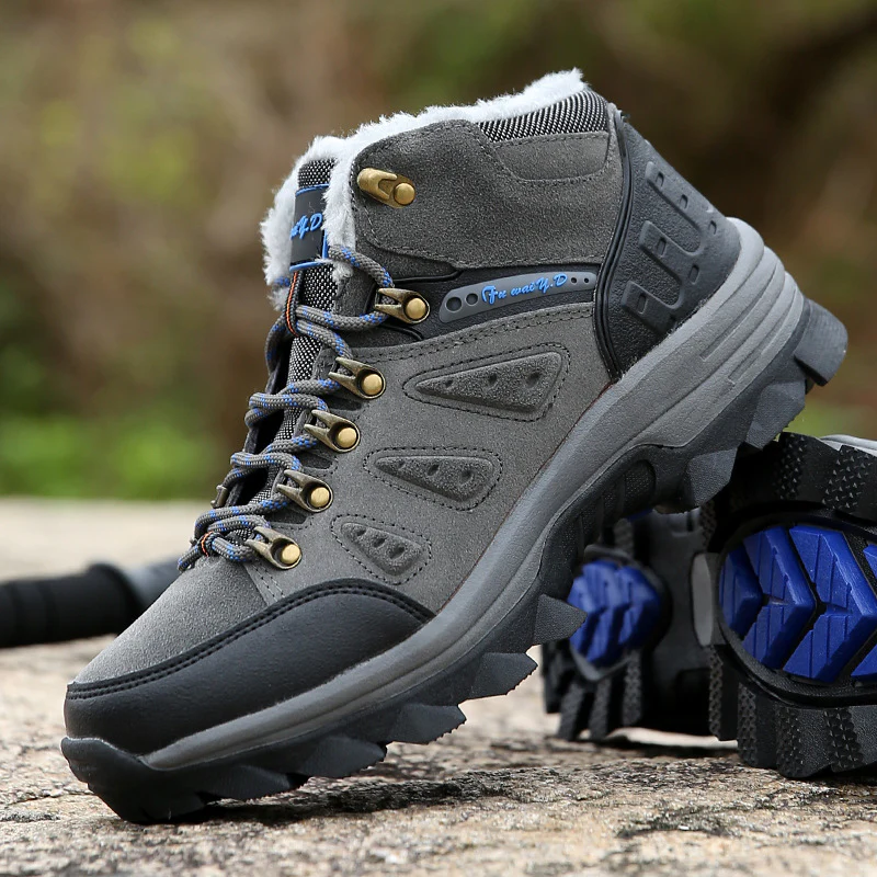 Damen Robuste Wanderstiefel mit isolierendem Innenfutter und rutschfester Sohle Heidi Mode - Image 4