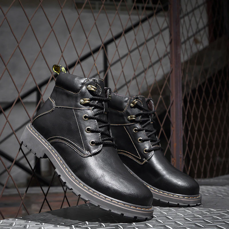 Damen Robuste Wanderstiefel mit rutschfester Sohle und strapazierfähigem Obermaterial Heidi Mode - Image 3