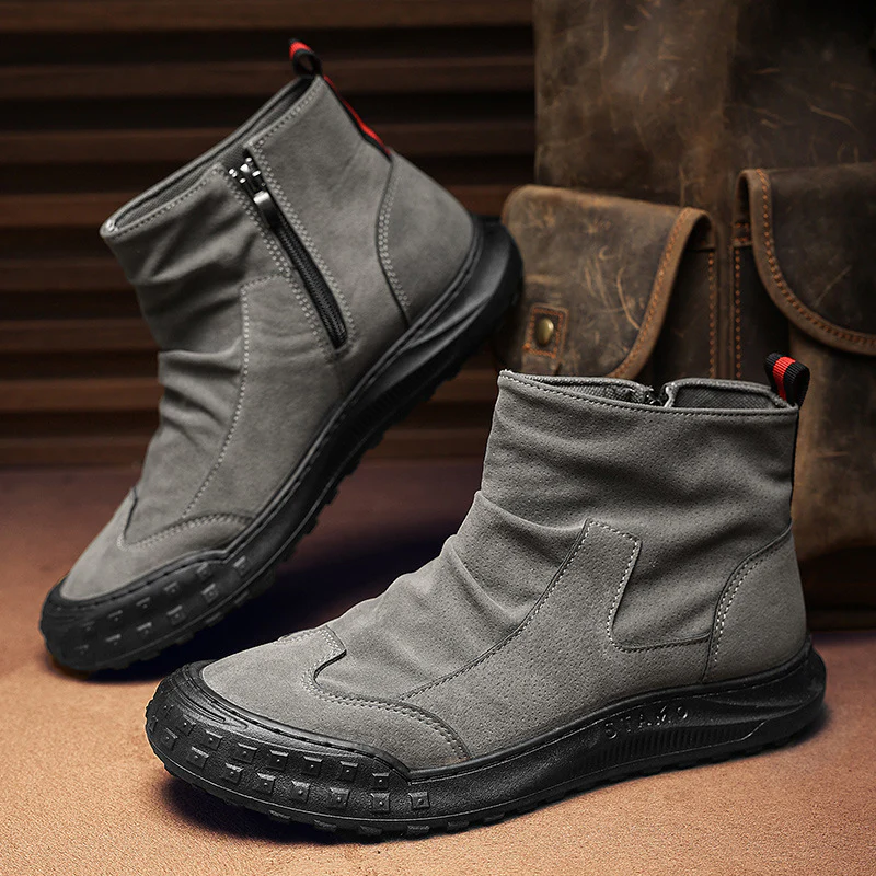 Damen Robuste Winterstiefel mit praktischem Reißverschluss und rutschfester Sohle Heidi Mode - Image 7